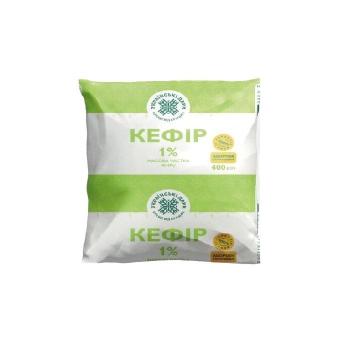 Кефір 1% плівка 350г